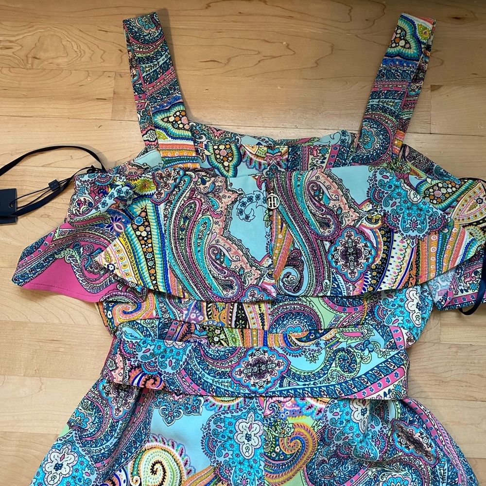 Tommy Hilfiger Multicolor Ruffle Jumpsuits - Picture 8 of 9